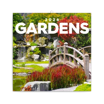 Falinaptár képes lemeznaptár 300x300mm, Gardens Realsystem 2026.