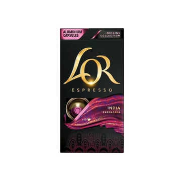 Kávékapszula, Nespresso kompatibilis LOR India 10 db/doboz