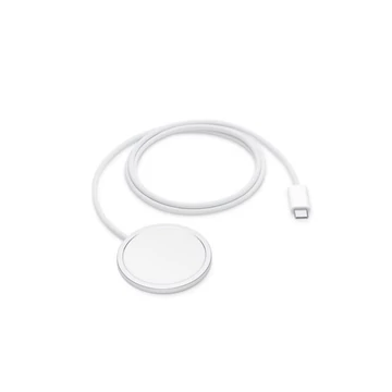 Töltő APPLE MagSafe(Type-C, gyorstöltő, wireless, MagSafe, 100cm) fehér