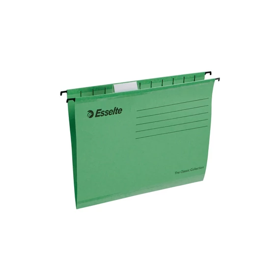 Függőmappa A4, karton Esselte Classic 90318, zöld