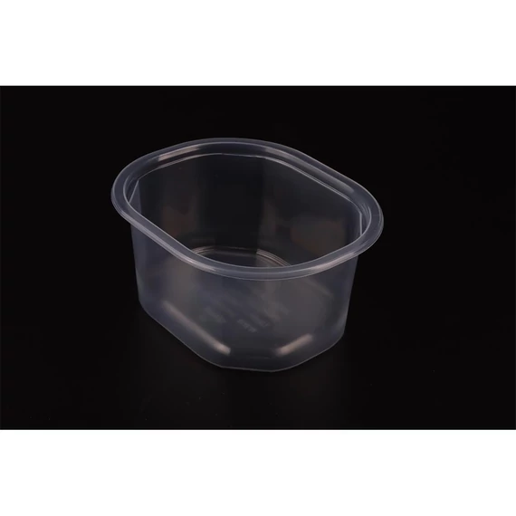Oktogon tálka alj/kocsonyástál műanyag 375 ml 100 db/csomag