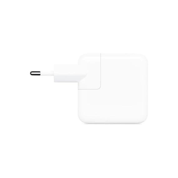 Töltő hálózati APPLE Type-C aljzat (30W, PD gyorstöltő, MY1W2ZM/A utód) fehér