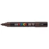 Dekormarker 1,8-2,5mm, Uni Posca PC-5M sötétbarna